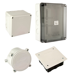 Surface-Mounted and Flush - Mounted Joint Boxes