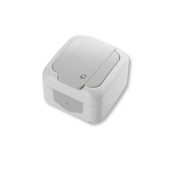 Surface-Mounted Grounding Socket w Lid - A.10025