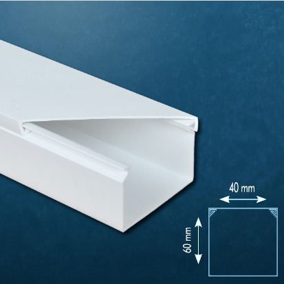 60 x 40 Cable Trunking - EVL. 6040