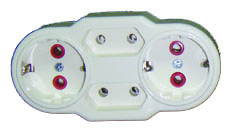 4- Outlet Multi Purpose Plug Socket   - FP.1827