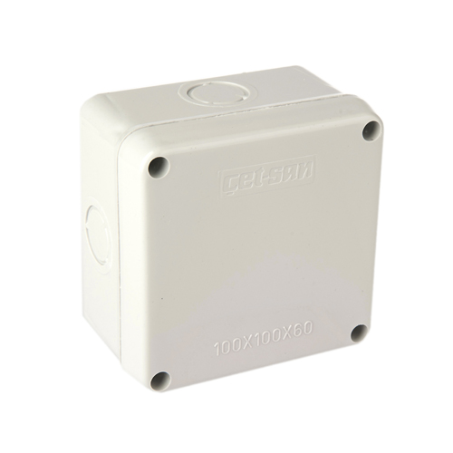 100 x 100 x 60 Thermoplastic Junction Box (POLYCARBONATE) - KB.0018