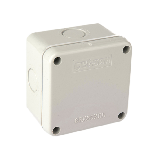 85 x 85 x 55 Thermoplastic Junction Box (POLYCARBONATE) - KB.0025