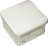 80 x 80 x 45 Thermoplastic Junction Box (POLYCARBONATE) - KB.0029