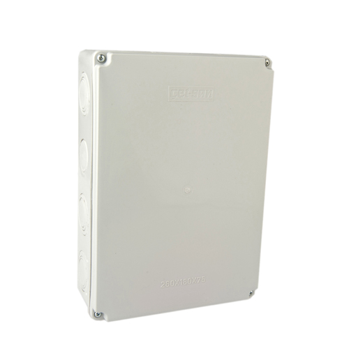 260 x 180 x 75 Surface-Mounted Junction Box   - KB.0366