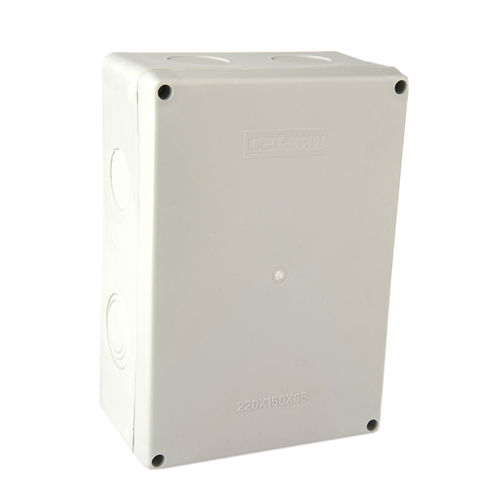 220 x 150 x 85 Surface-Mounted Junction Box   - KB.0368