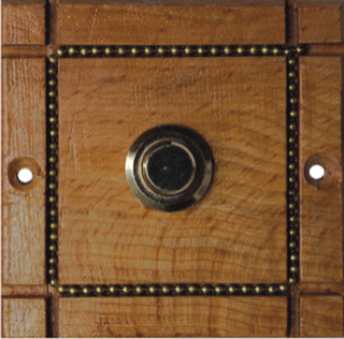 Wooden Fantezi Bell Button - ZB.132